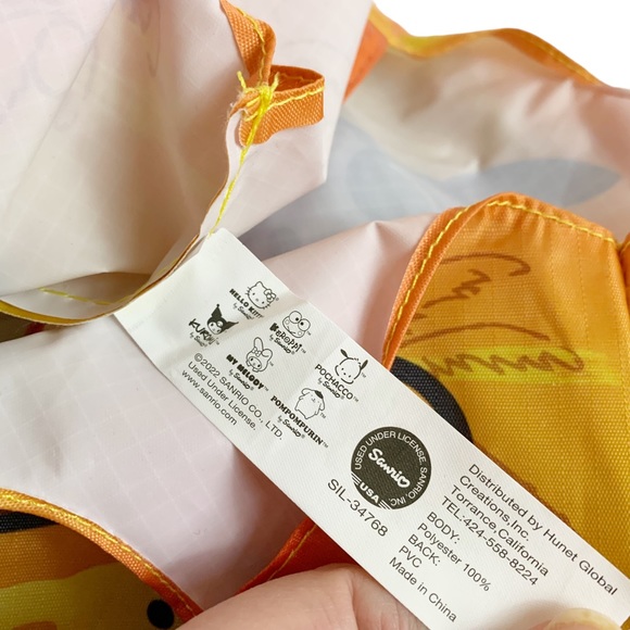 I Love Hawaii Sanrio Character Tote Bag Hello Kitty Keroppi Pochacco - Picture 5 of 6